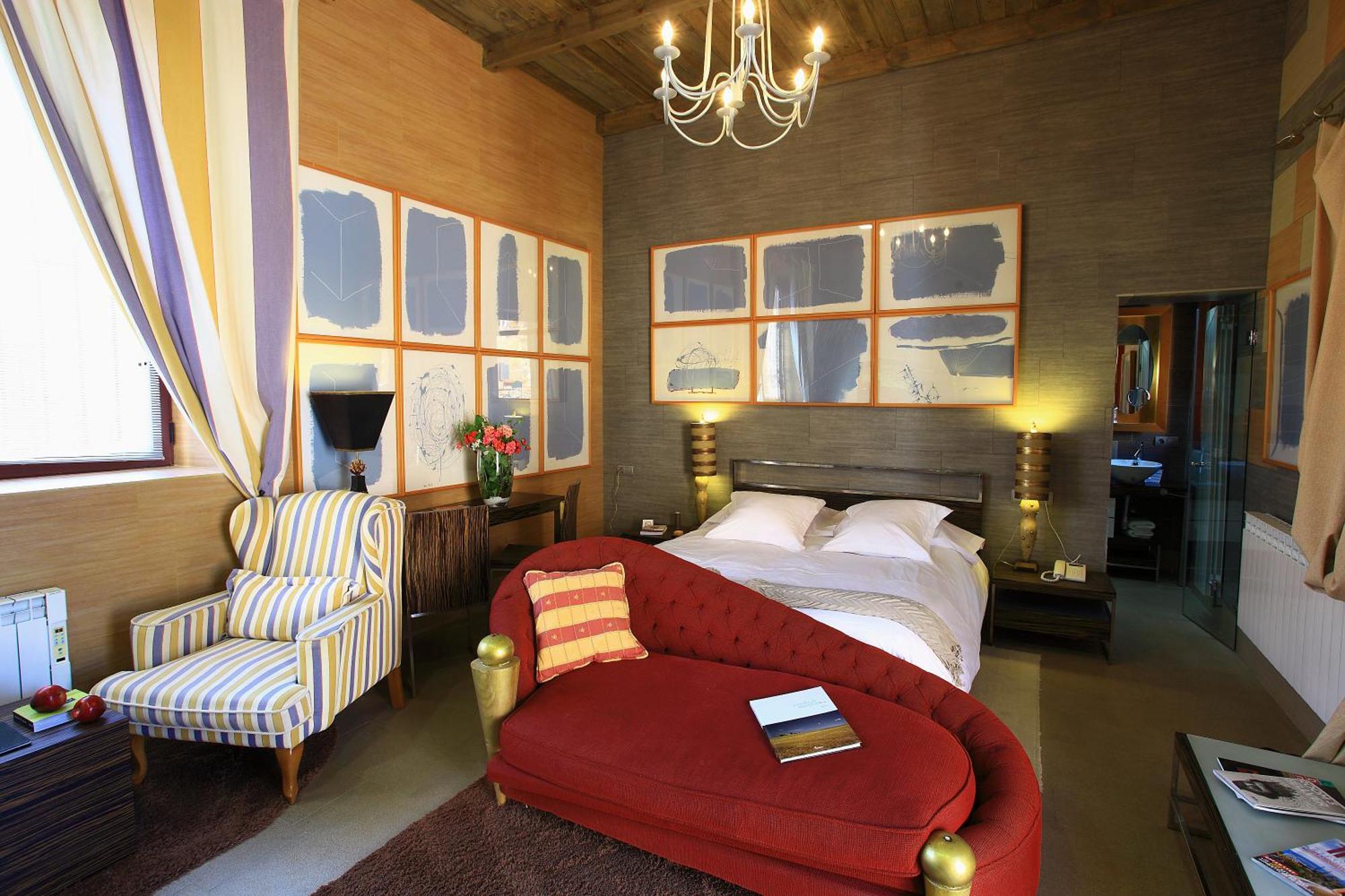 Hotel Boutique Palacio De La Serna Бальестерос-де-Калатрава Номер фото